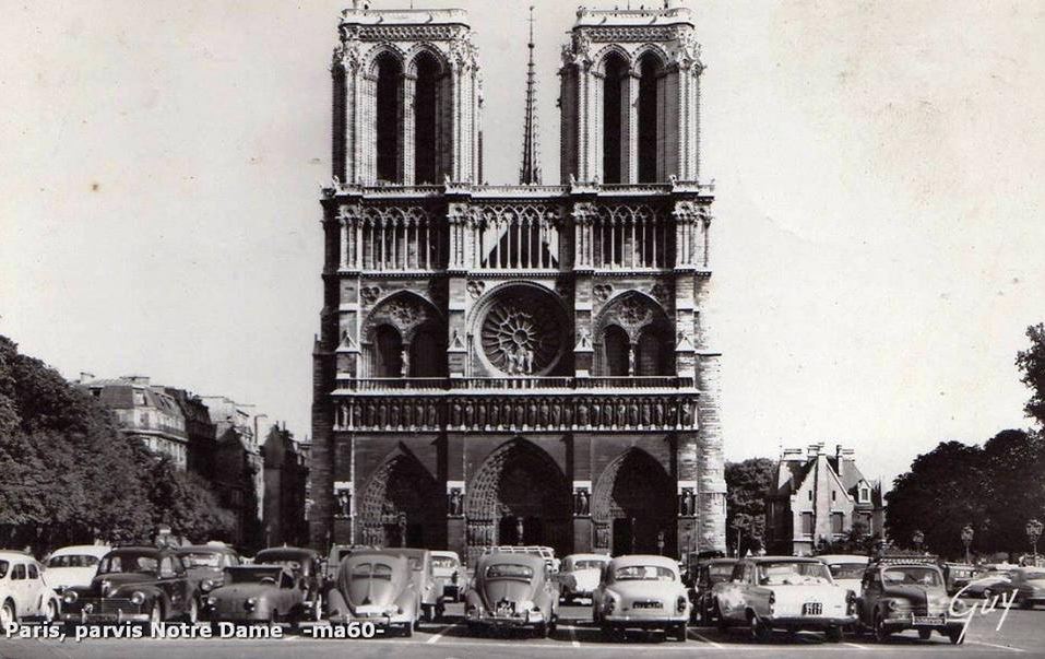 parvis notre Dames