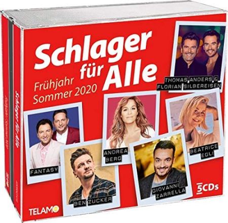 12149045 b3a7 44f5 9014 96aaca10f450 - VA - Schlager für Alle Frühjahr/Sommer 2020 (5 CD - Box) (2020)