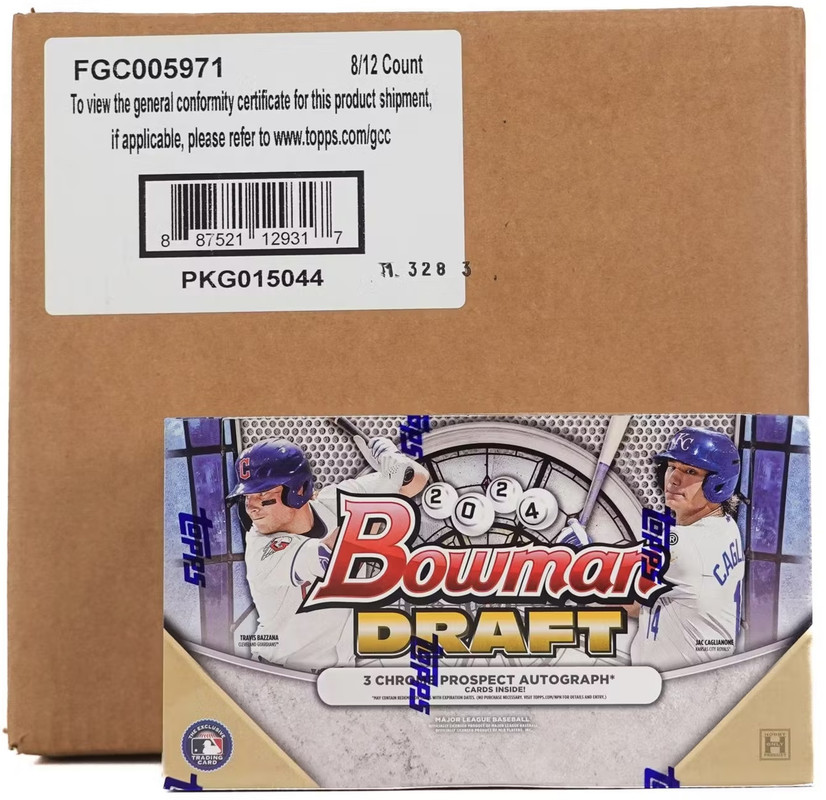Brooks Auger 2024 Bowman Draft Jumbo Hobby Case Break PYP eBay