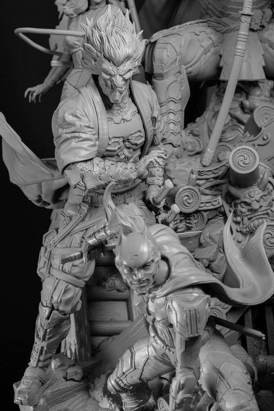 Premium Collectibles : Batman Family - Samurai 1/6 Diorama 8