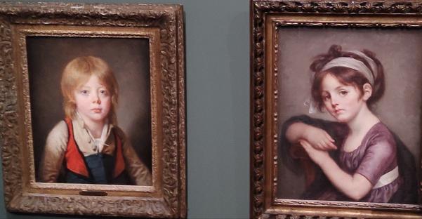 Exposiciones dos días antes del robo en el Louvre. - París: Exposición Jacques-Louis David, Sargent, Greuze y Georges de la Tour (157)