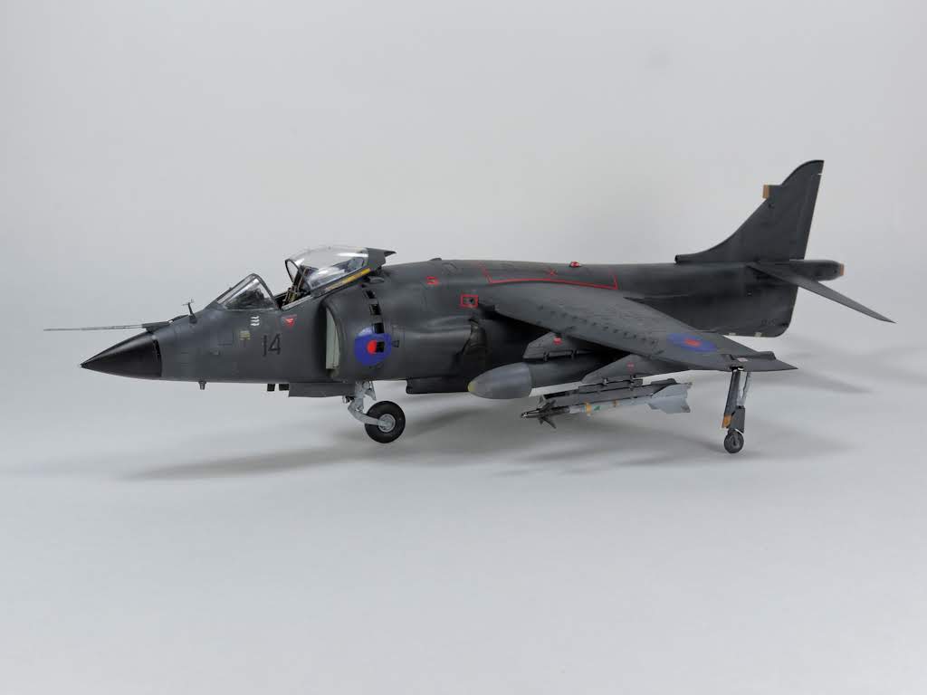 Avion - Sea Harrier FRS1 - Kinetic, 1/48 DSCN7451