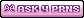 ask 4 prns for pronouns pink