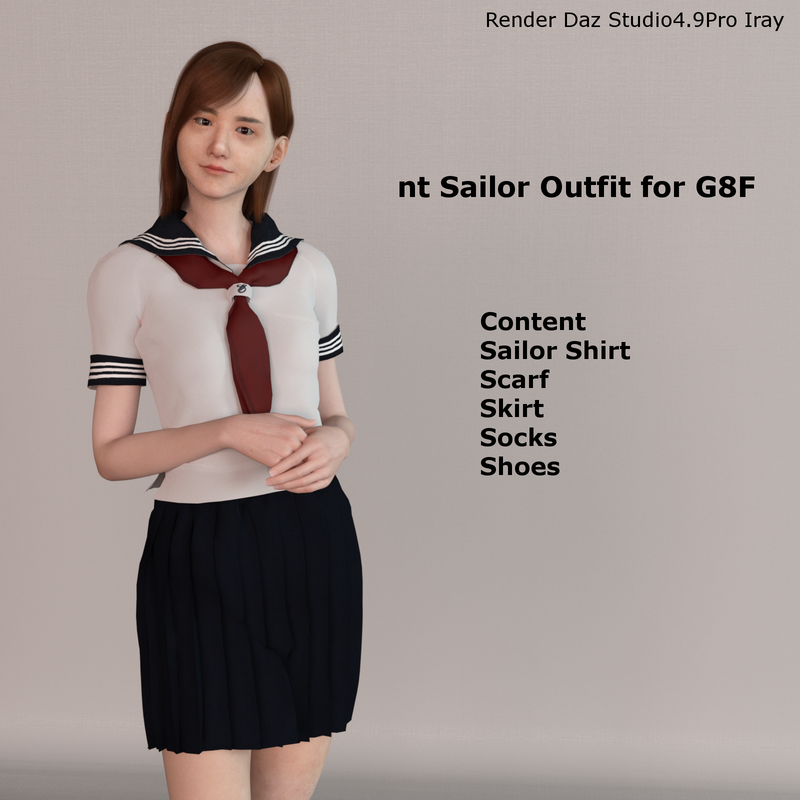 nt Sailor Outfit for G8F