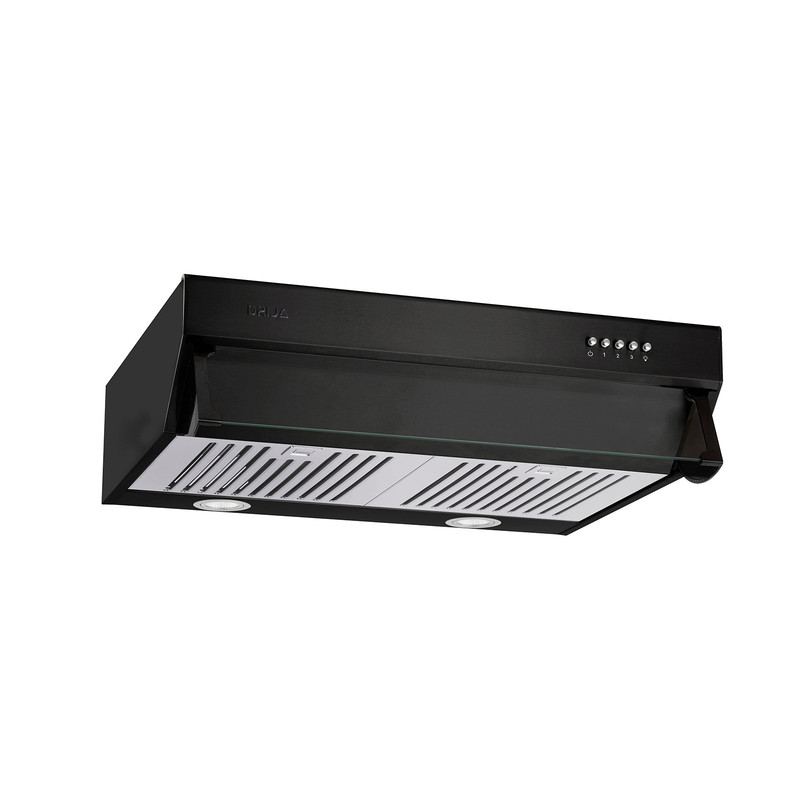 Extractor de grasa de pared Drija Compatto 60 en color negro.
