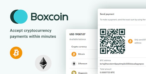 Boxcoin – Crypto Payment Script PHP