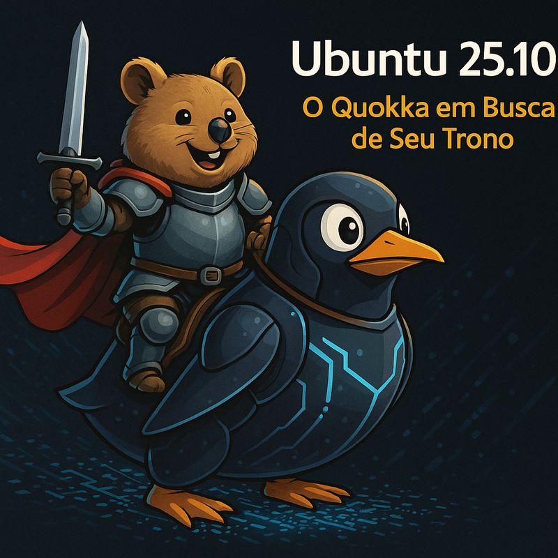 Ubuntu 25.10: O Quokka em Busca de Seu Trono – Quando o Pinguim Fica Mais Rápido que Seu Café da Manhã