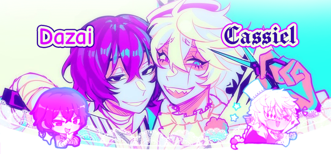 Nikozai... Dazai, Cassiel. Art by ryartchus on X
