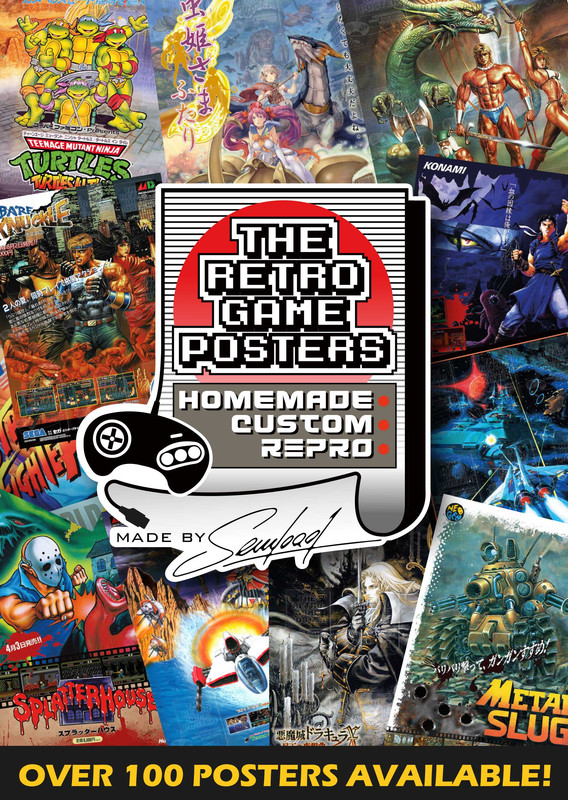 [VDS] Homemade posters for sale : NEO GEO / ARCADE / CONSOLE