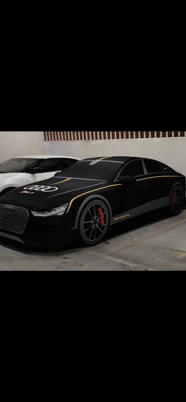 Audi R7 Indoor Artistic Cover