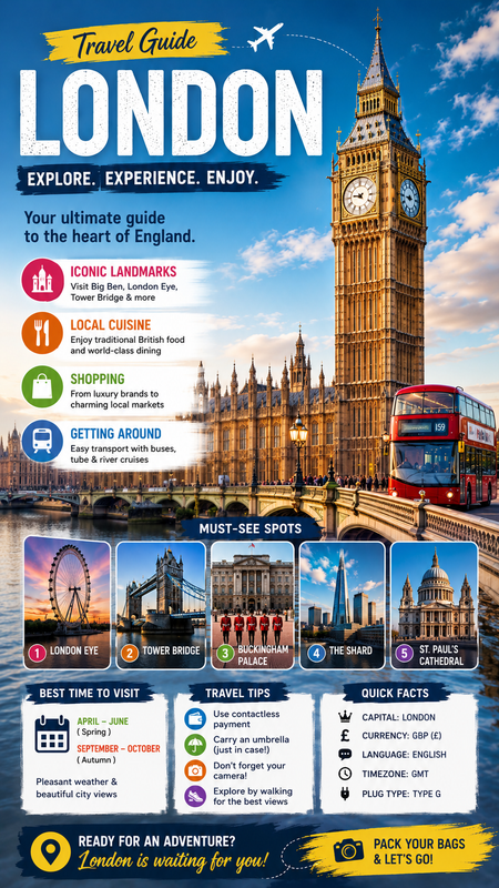 City Travel Guide Infographic Generator