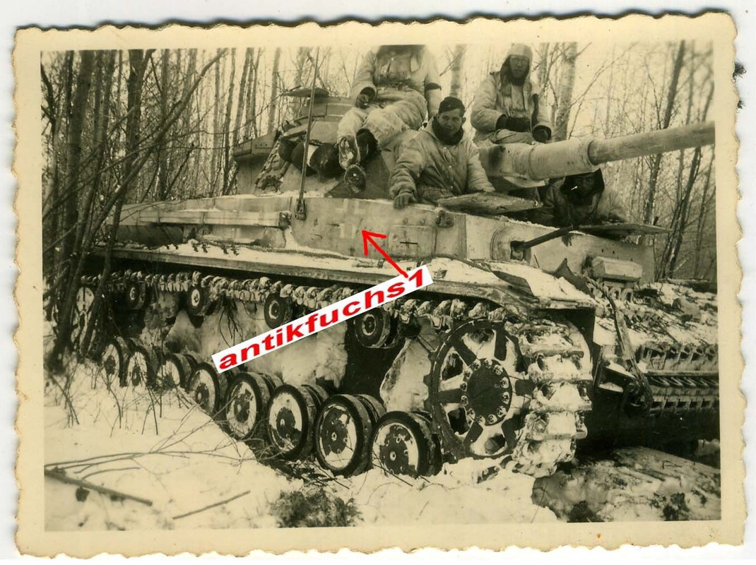 Deut.Front-Panzer IV in weiß im Winter 1943-44 m