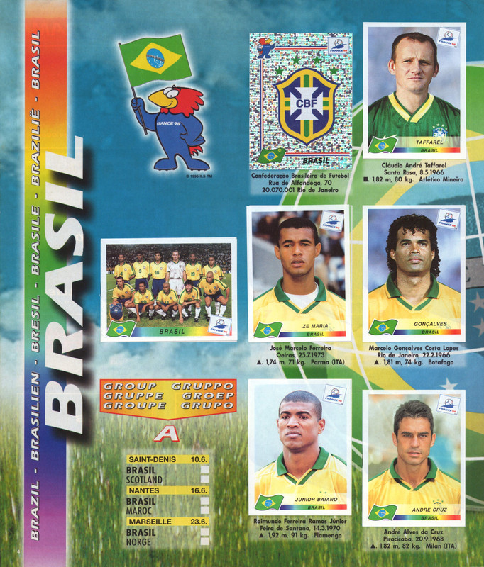 FIFA World Cup 1998 France (Panini) 06
