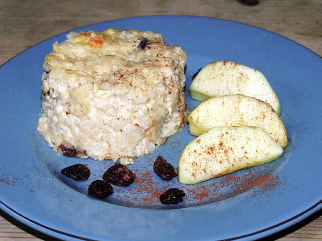 Milchreisauflauf mit Äpfel Milchreisauflauf mit Äpfel
