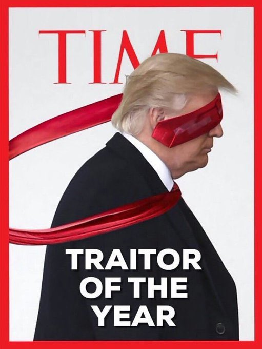 TACO Putin's Poodle Trump - Traitor of the 21st Century