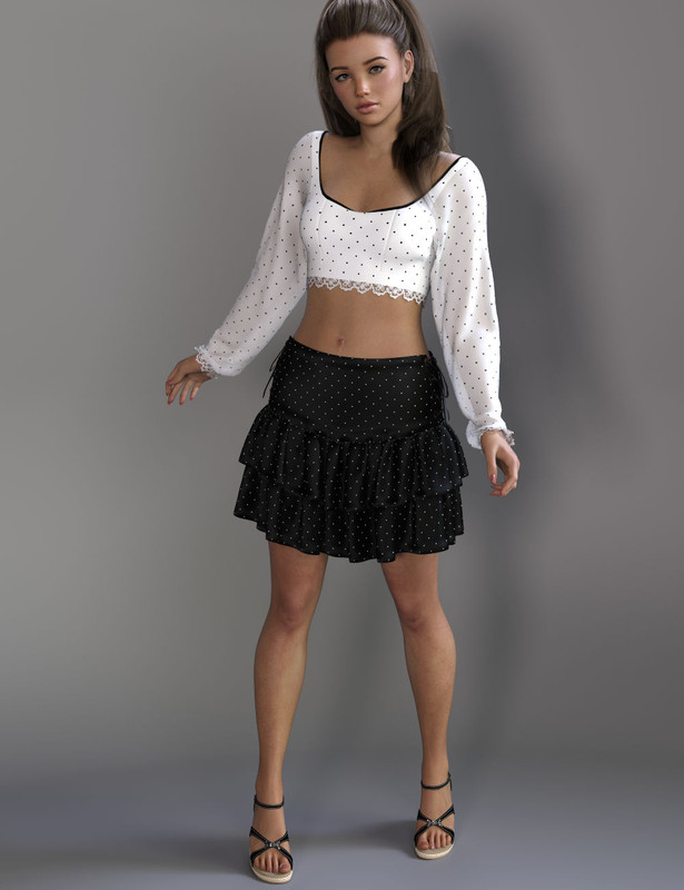dForce Josie Outfit for Genesis 9