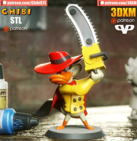 Chibi Negaduck – 3D Print Model