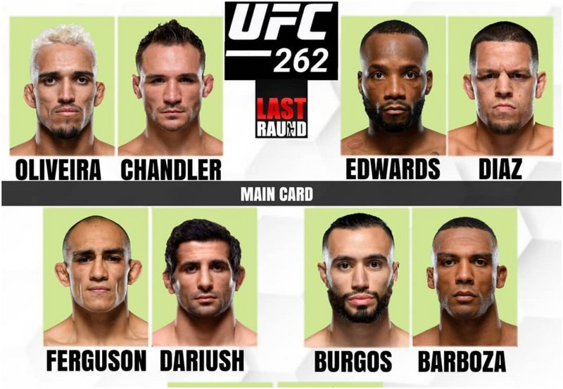 UFC наредиха брутална карта за UFC 262 през май