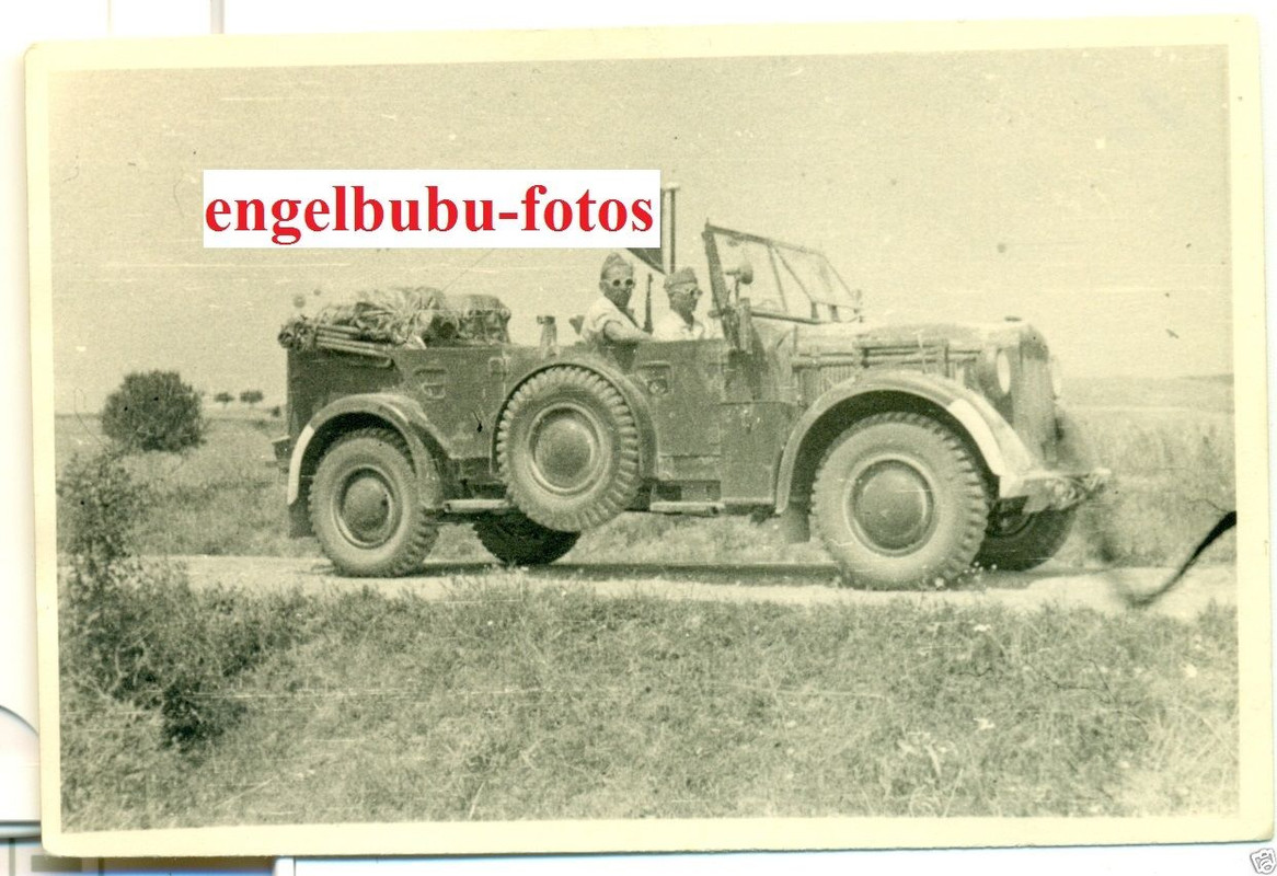 FOTO - FAHRZEUG - KÜBELWAGEN - FALLSCHIRMJÄGER-R