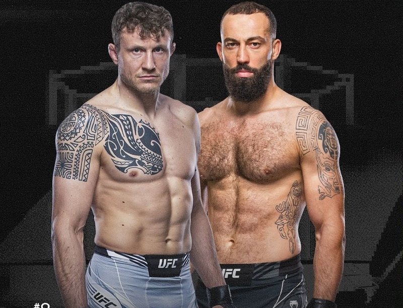 Джак Хермансон срещу Роман Долидзе на UFC on ESPN 42