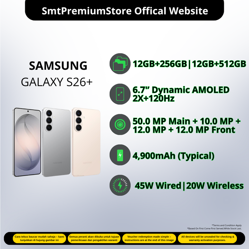 Samsung S26+