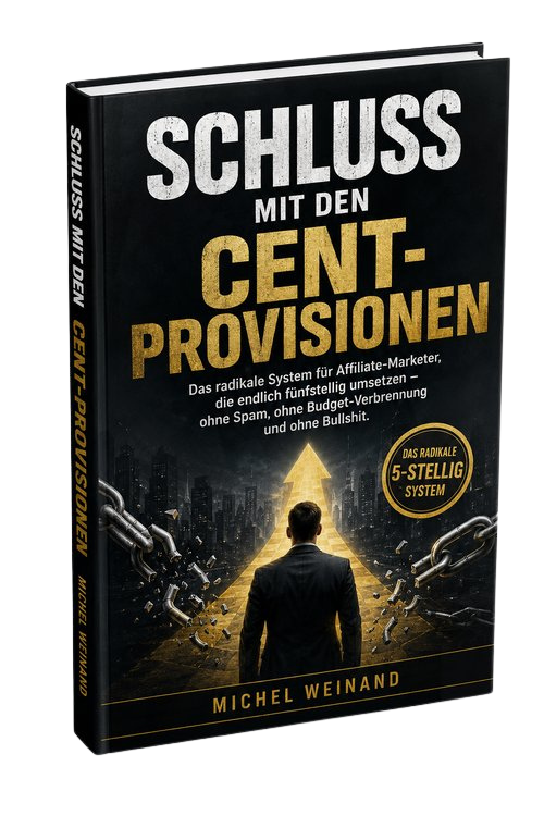 E-Book Cover: Schluss mit den Cent-Provisionen von Michel Weinand