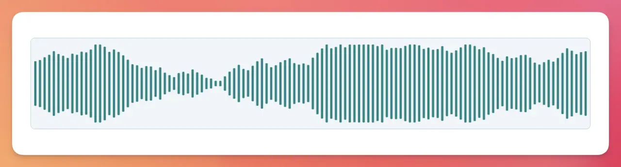 Mirrored waveform
