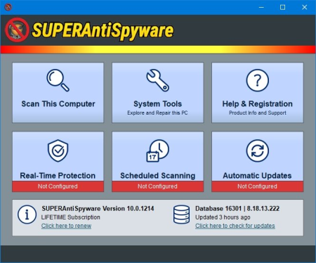 SUPERAntiSpyware Professional X 10.0.1214 Multilingual