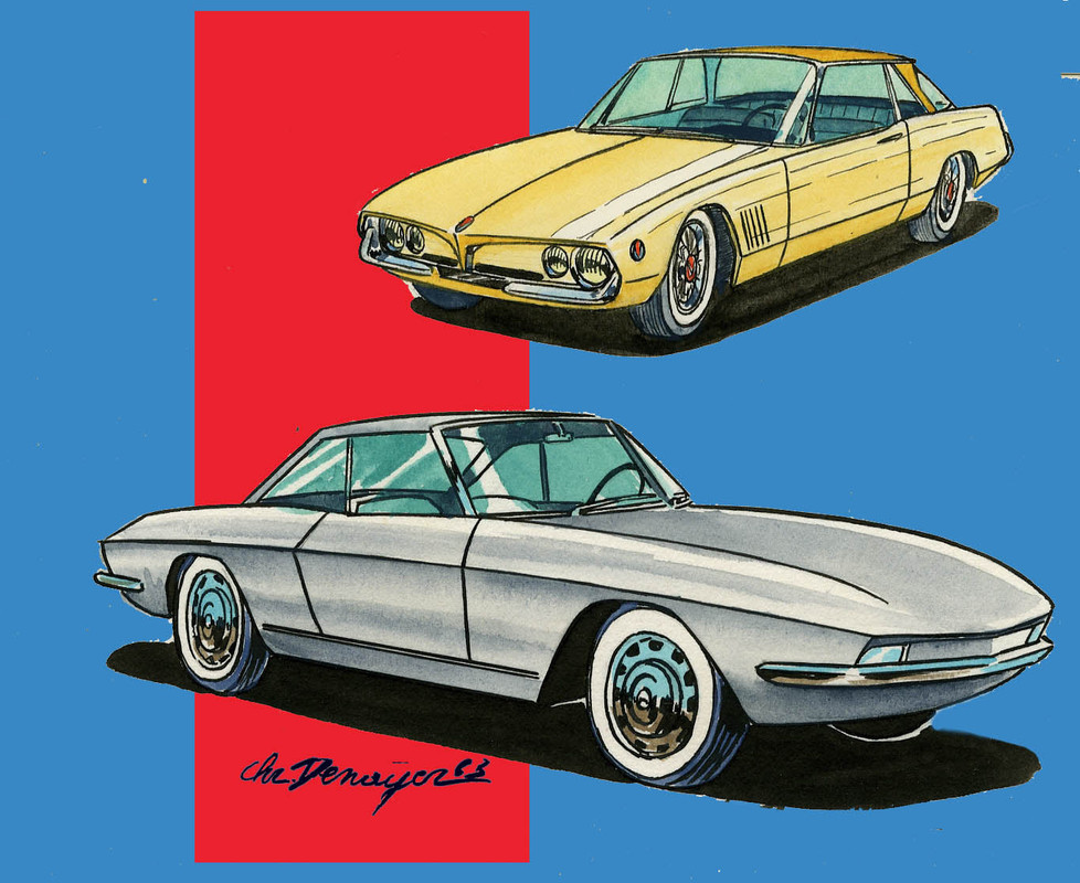 La naissance des Vaillante De-18-jarige-Christian-Denayer-tekent-in-1963-enkele-studiemodellen-op-zoek-naar-een-geschikte-nieuw