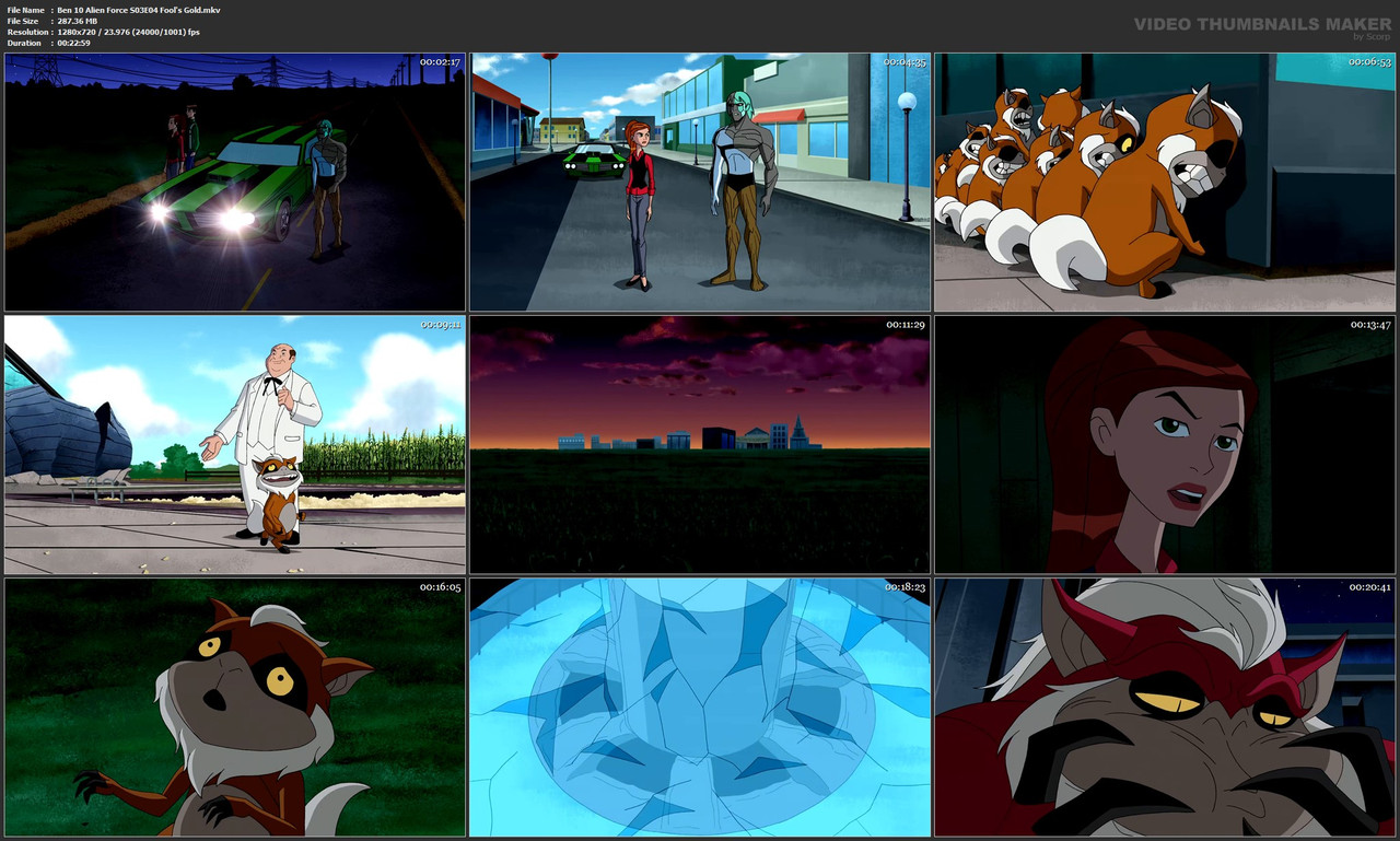 Ben 10 Alien Force S03E04 Fool's Gold.mkv