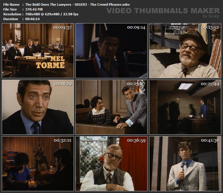 The Bold Ones The Lawyers - S01E03 - The Crowd Pleaser.mkv