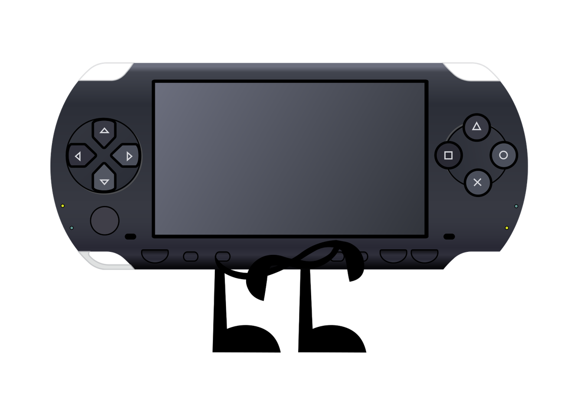 PlayStation Portable (Full Body BFDI Style) - Crossed Arms