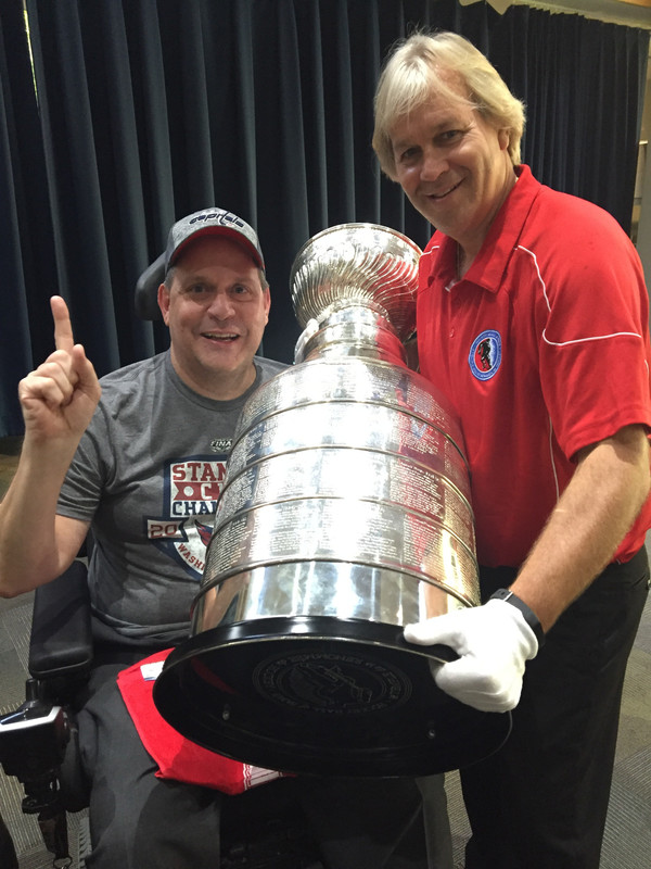 Mike with stanley cup