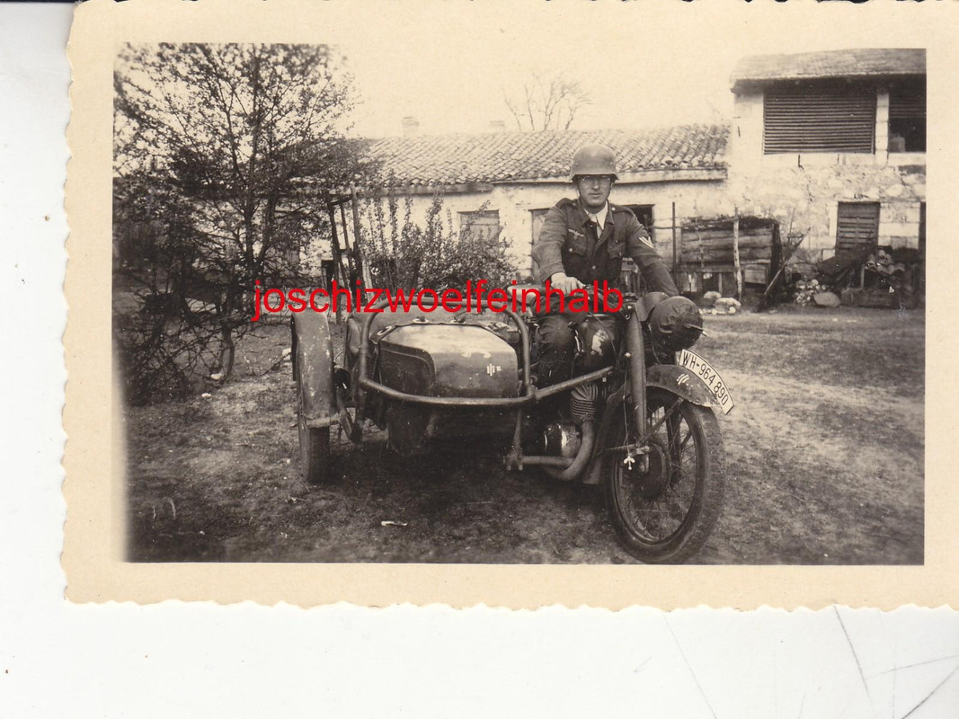 motorcycle with sidecar 24ID