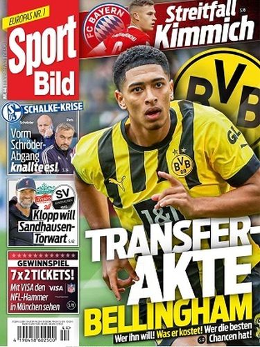 Cover: Sport Bild Magazin No 44 vom 02  November 2022