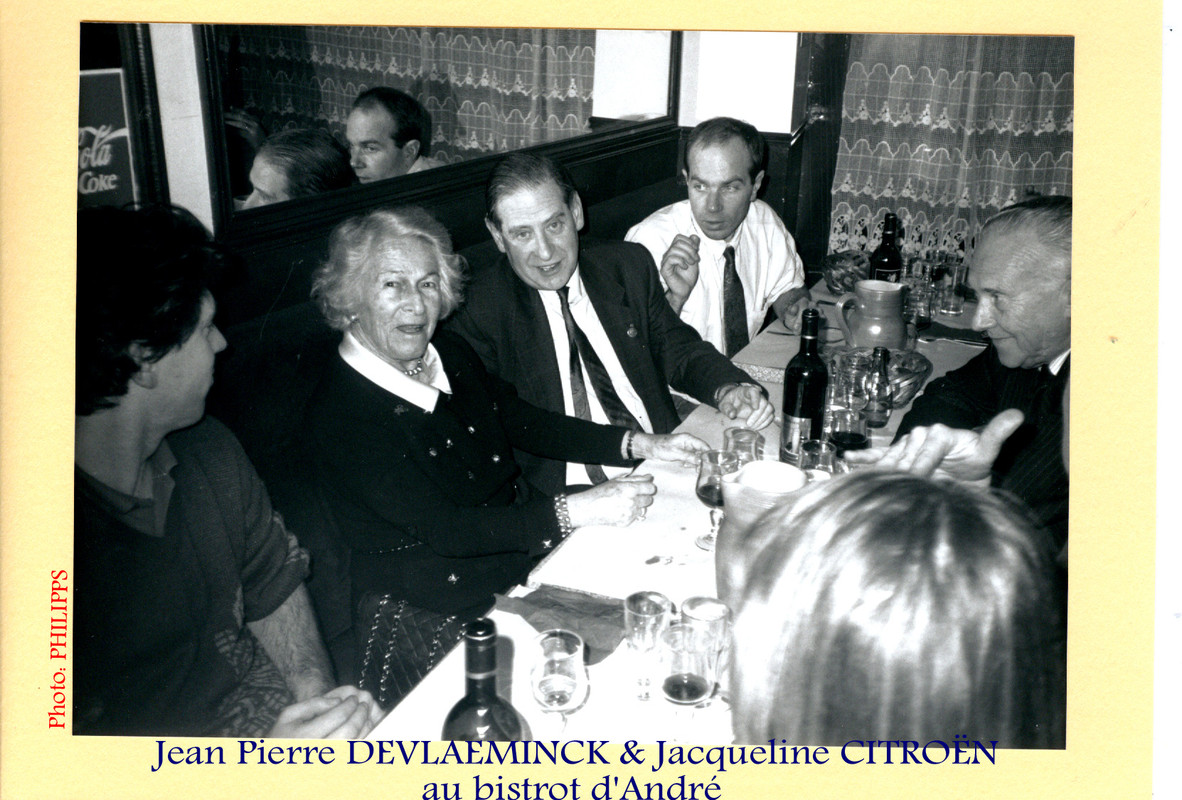 JP DEVLAEMINCK et Jacqueline CITROËN