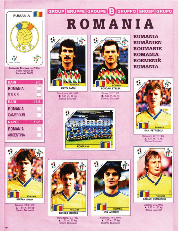 Album Panini Italia 1990-20