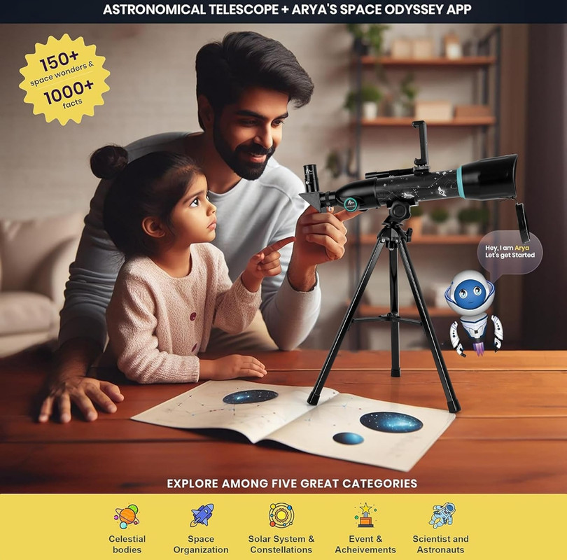 Audavibe Educational 40050 Astronomical Telescope