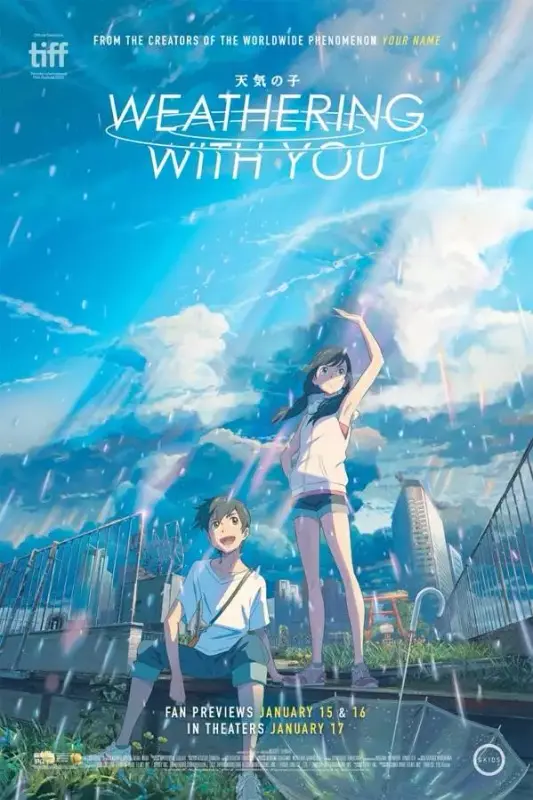 Weathering with You Hindi Dub / 480p, 720p, 1080p, 1080p PROPER, 2160p 4K UHD SDR HDMA Audio / Free Download