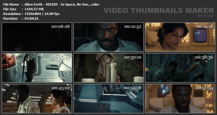 Alien Earth - S01E05 - In Space, No One....mkv