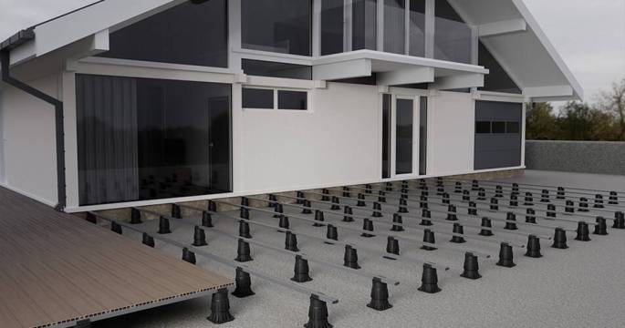 Опора для террасной доски