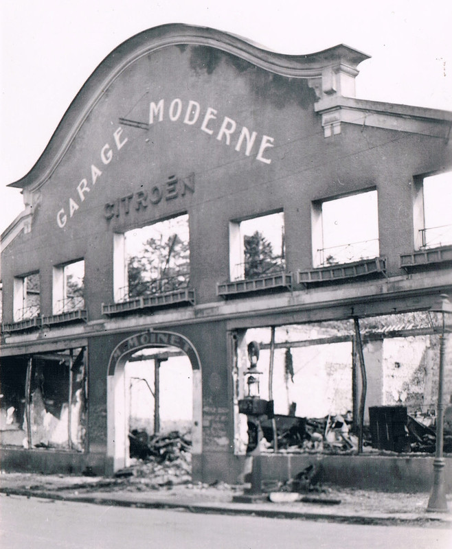 (1944-08 )  Bombardement  garage Moinet