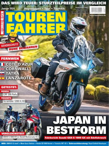 Cover: Tourenfahrer Motorradmagazin No 01 Januar 2024