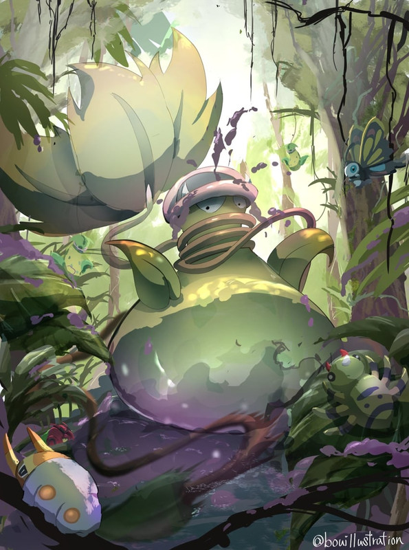 beautifly-victreebel-spinarak-grubbin-an