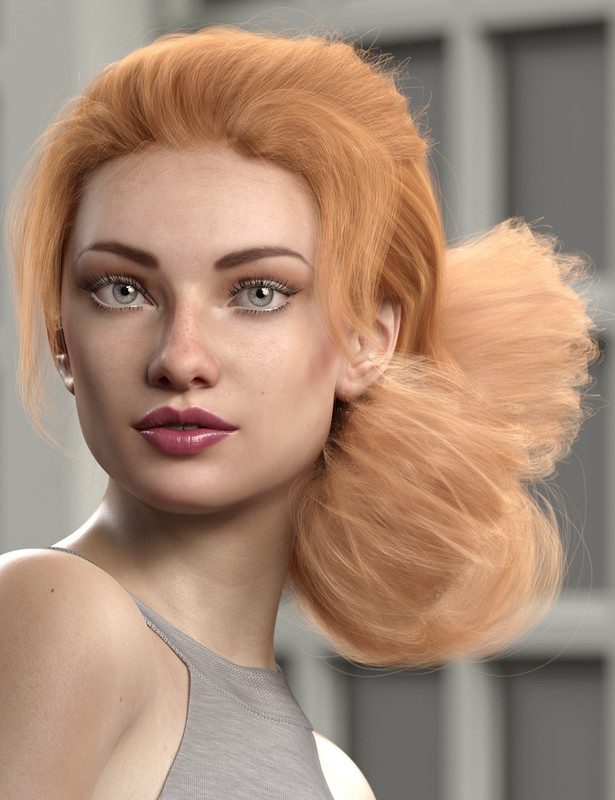 texture expansion for low updo hair 00 main daz3d