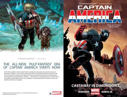 Captain America v01 - Castaway in Dimension Z - Book 01 (2013)