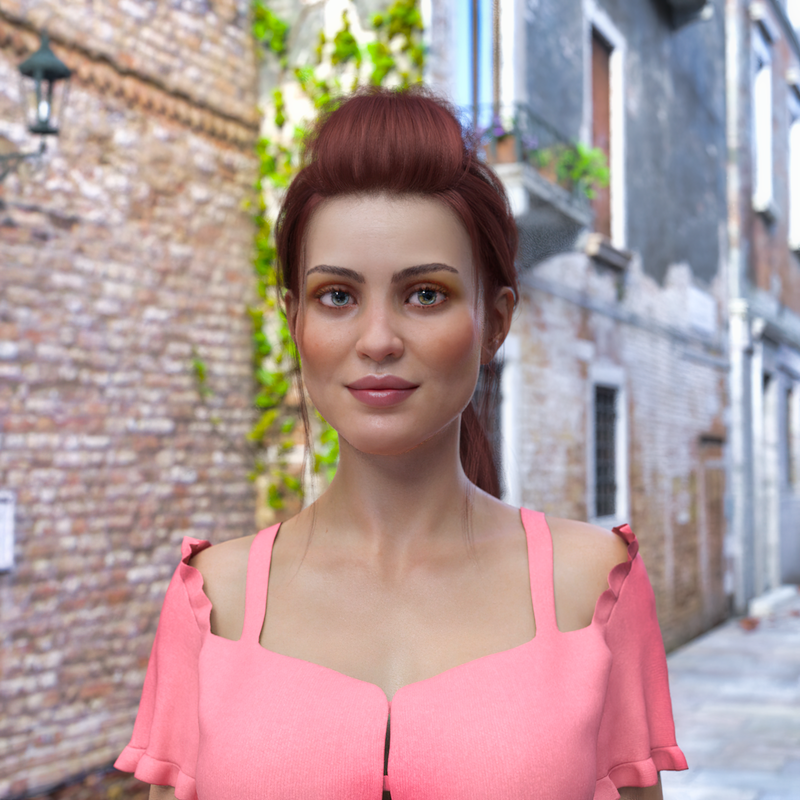 Ramona For Genesis 8 Female Ramona For Genesis 8 Female