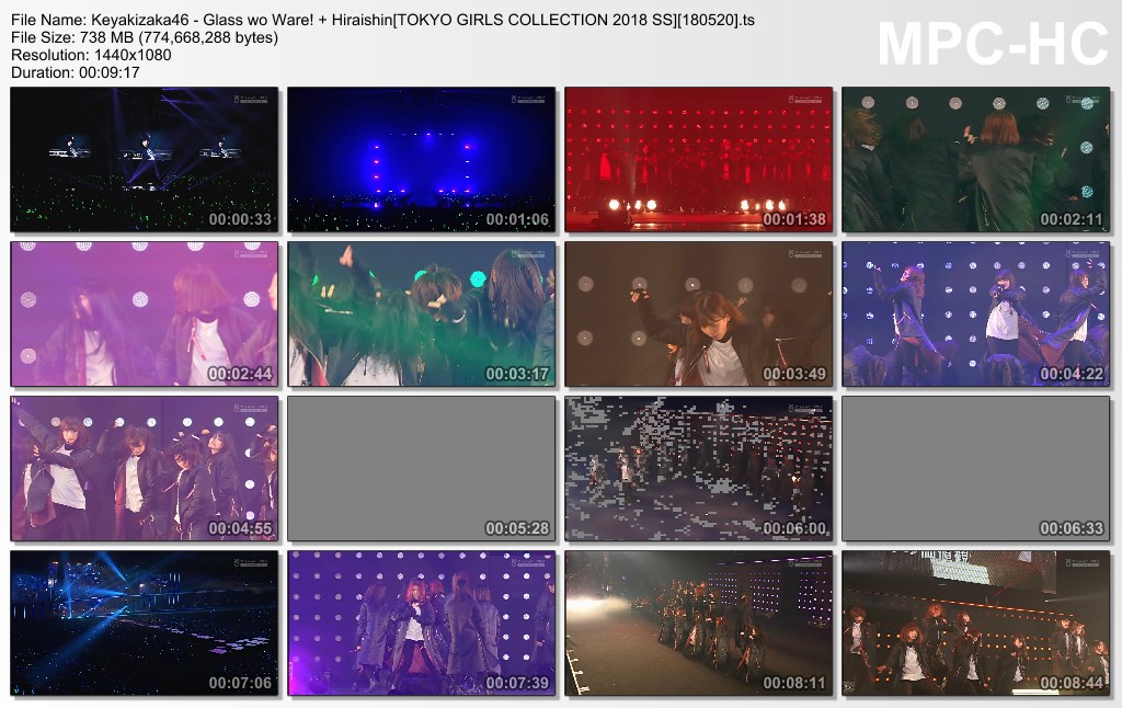 Keyakizaka46 - Glass wo Ware!   Hiraishin[TOKYO GIRLS COLLECTION