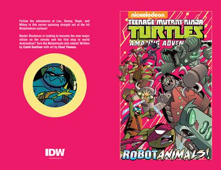 Teenage Mutant Ninja Turtles Amazing Adventures - Robotanimals (2018)