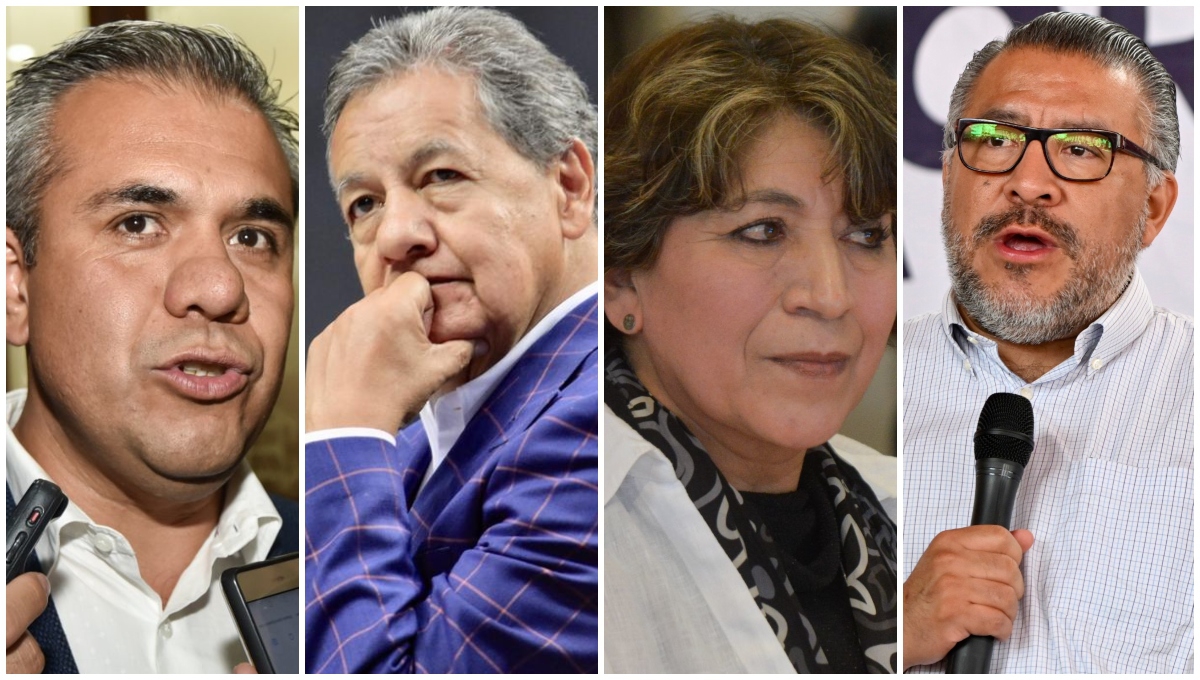 Confirman a 4 precandidatos de Morena para el gobierno de Edomex